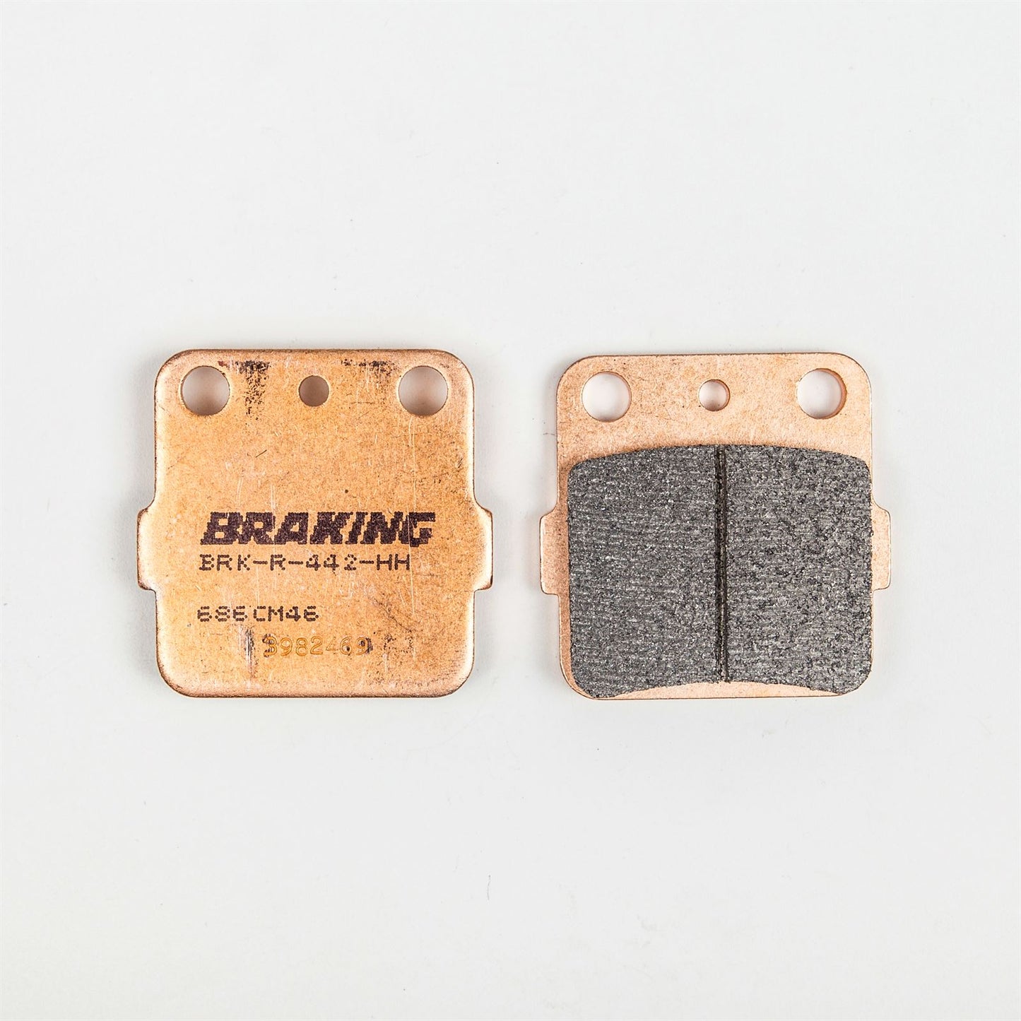 Braking Brake Pad Set Sintered High Performance [MPN: 686CM46]_67157