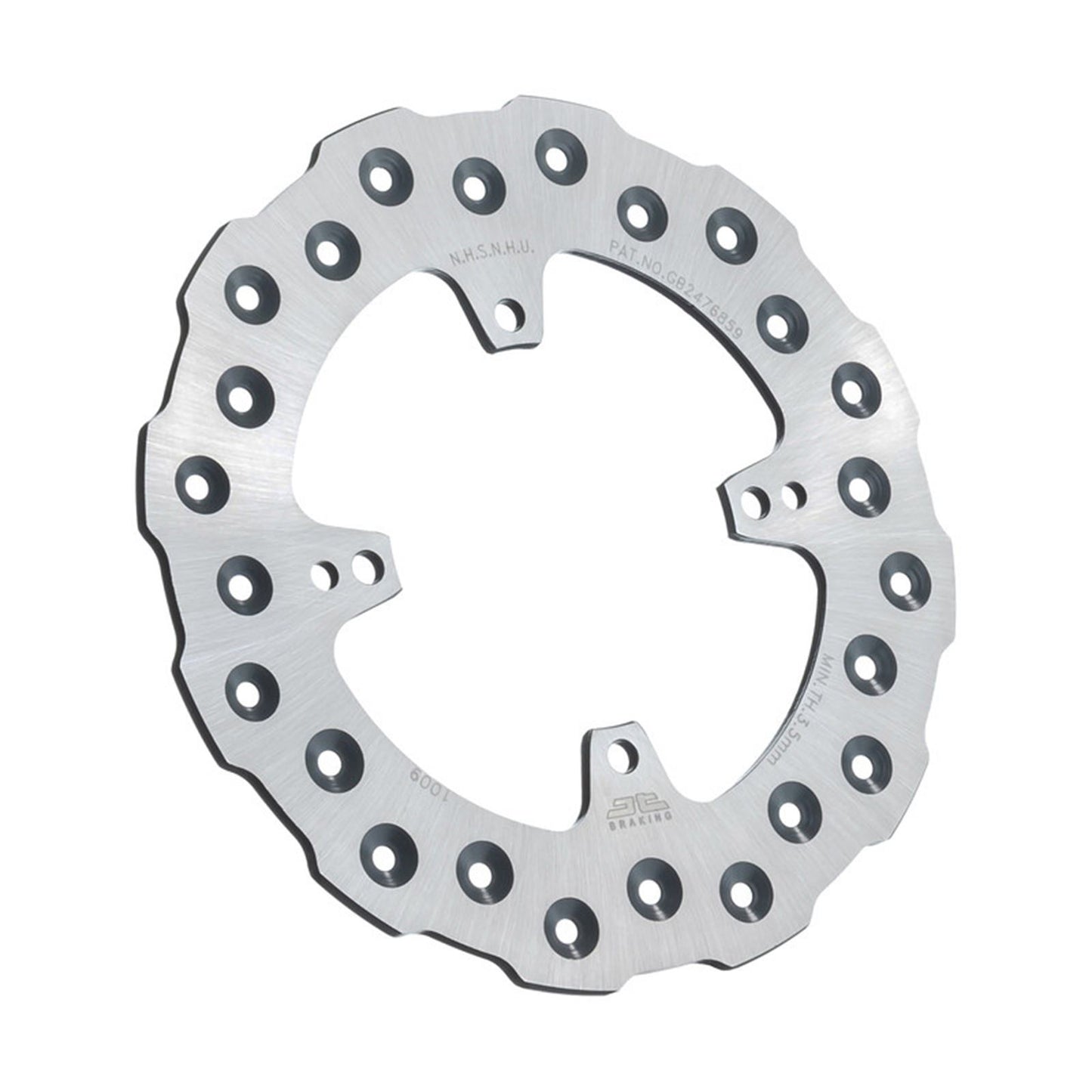 JT Sprockets Rear Brake Rotor for Honda [MPN: JTD1009SC01]_67184