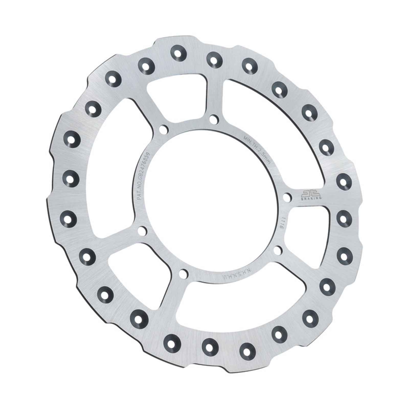 JT Sprockets Front Brake Rotor for Honda JTD1116SC01_67186