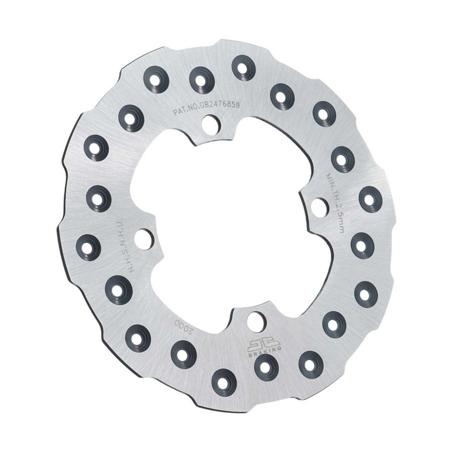 JT Sprockets Rear Brake Rotor for Kawasaki JTD2000SC01_67190