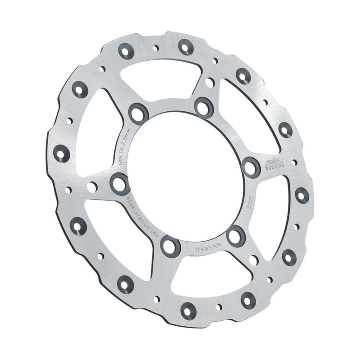 JT Sprockets Front Brake Rotor for Kawasaki JTD2002SC01_67192