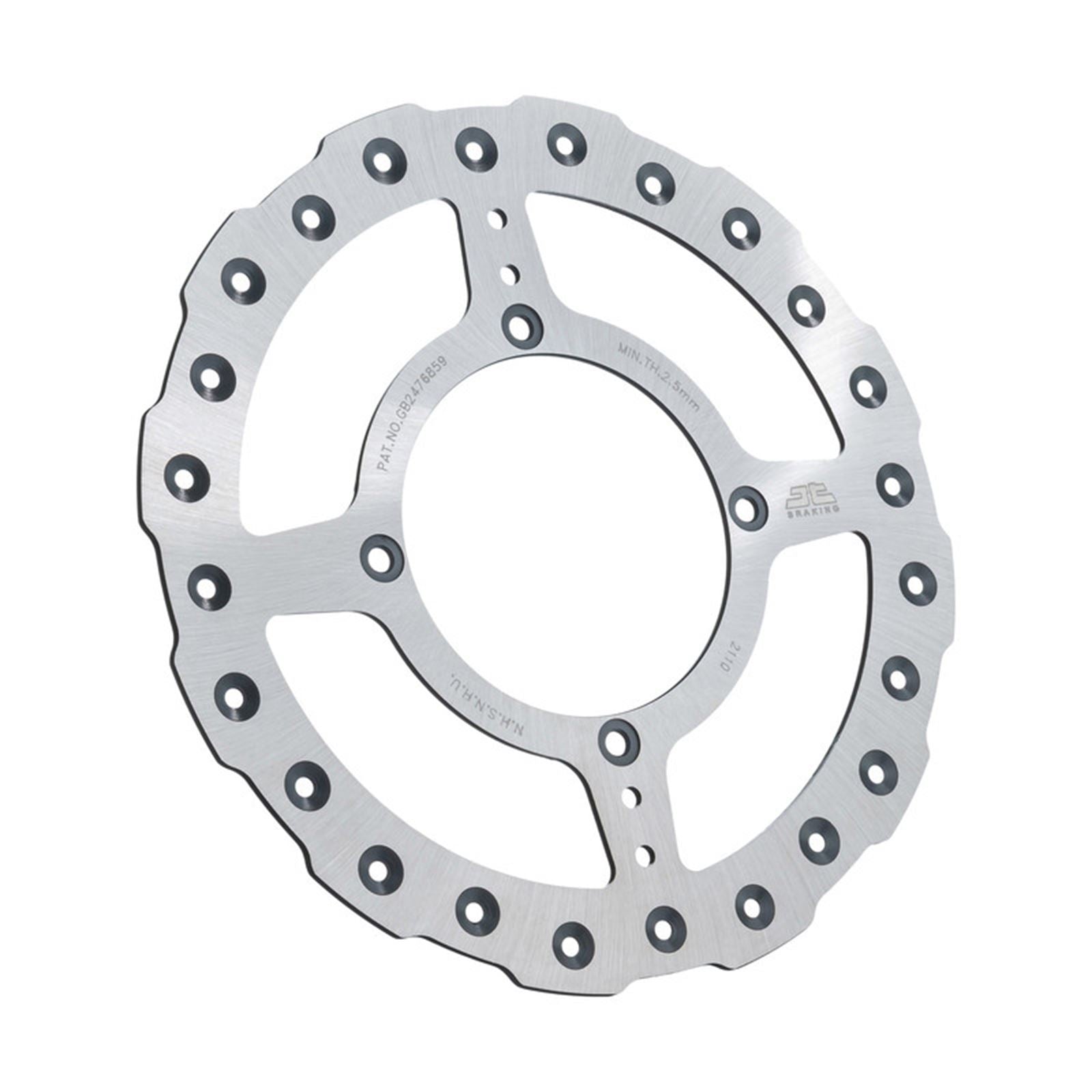 JT Sprockets Front Brake Rotor for Kawasaki JTD2110SC01_67196