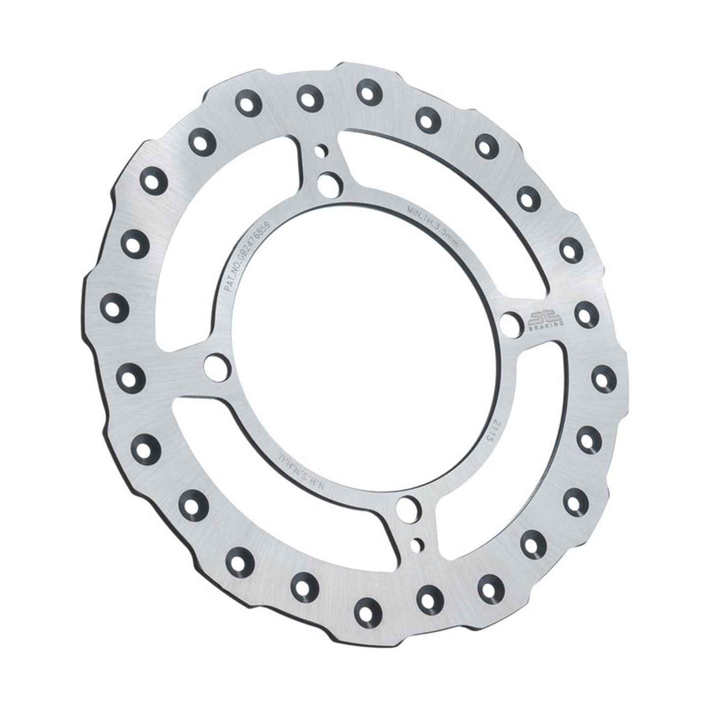 JT Sprockets Rear Brake Rotor for Kawasaki JTD2115SC01_67199