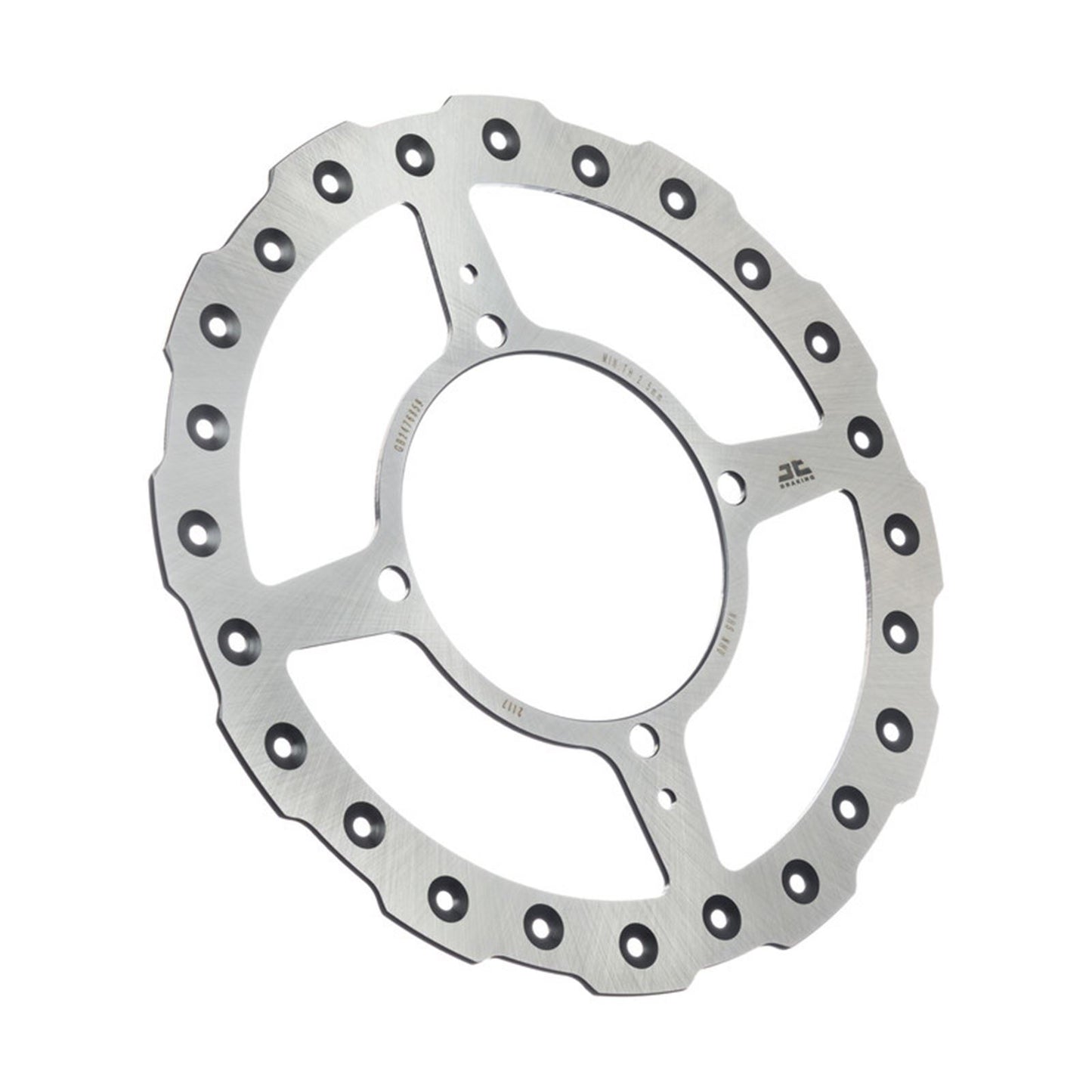 JT Sprockets Front Brake Rotor for Kawasaki JTD2117SC01_67201