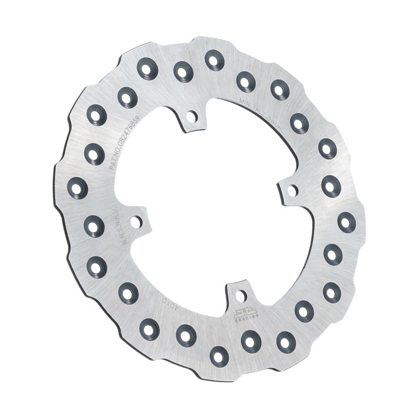 JT Sprockets Rear Brake Rotor for Yamaha JTD4010SC01_67216