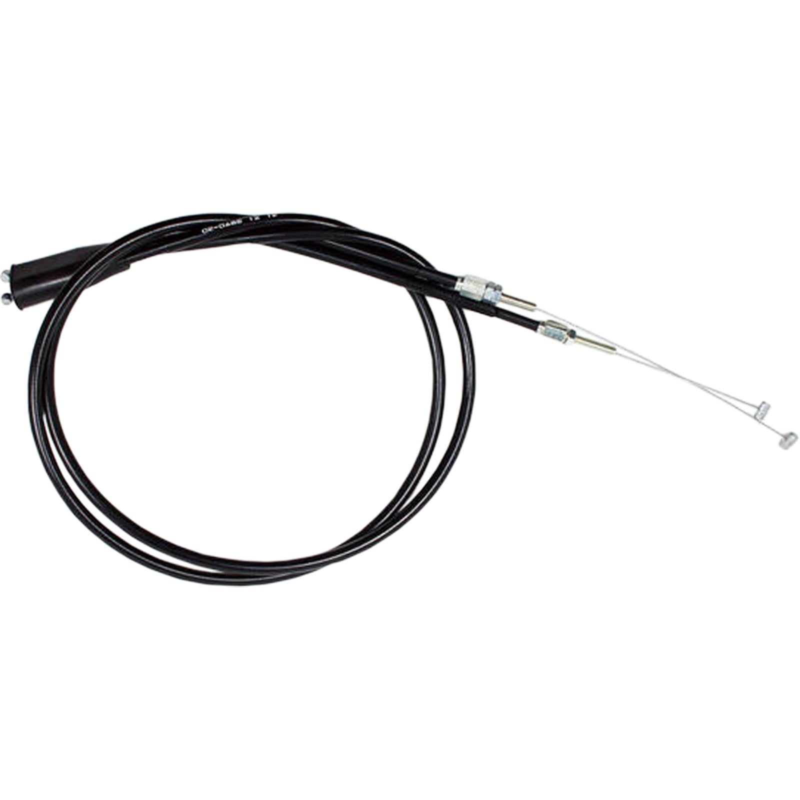 Motion Pro Black Vinyl Throttle Push-Pull Cable Set 02-0486_68714