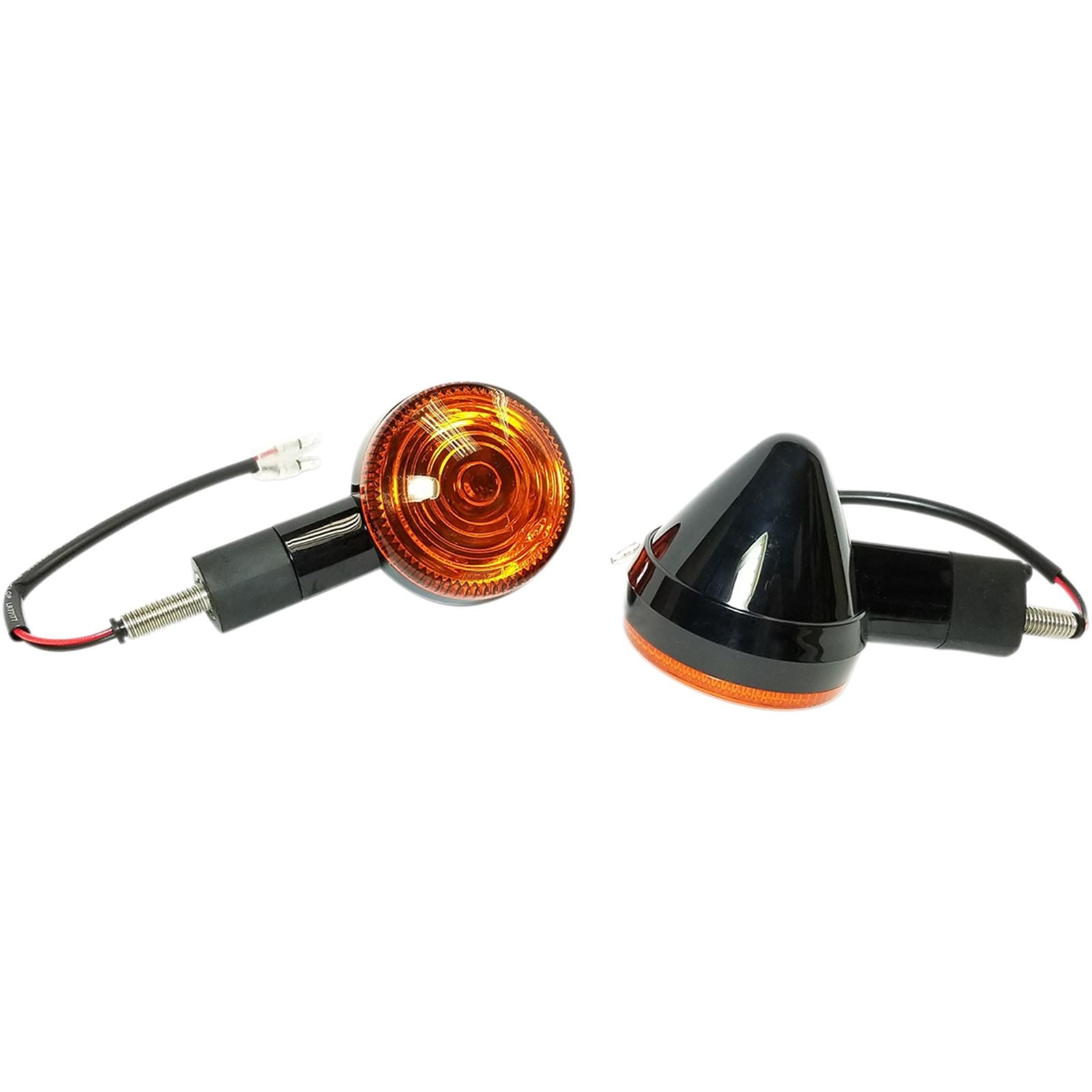 K&S Pair Turn Signal LED Black/Amber [MPN: 25-9563]_404504