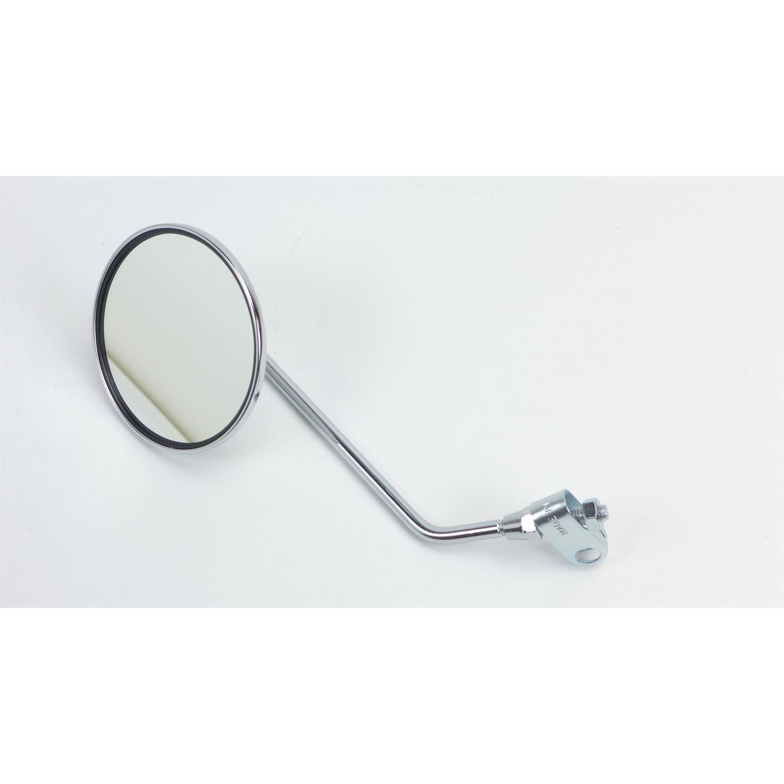 2FastMoto 8mm thread  X 10 1/2" Long Stem 4" Round Right Side Mirror For Honda 12-10040rf_1138645