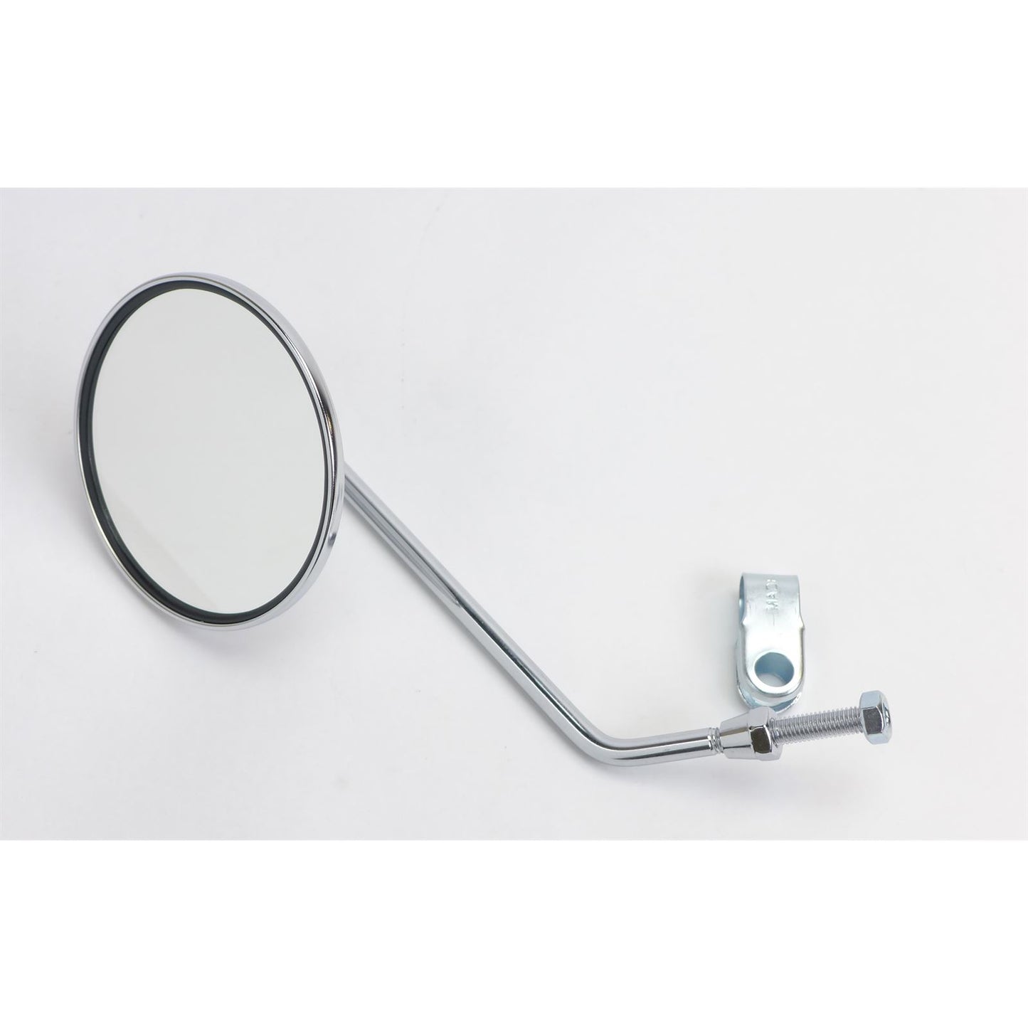 2FastMoto 8mm thread  X 10 1/2" Long Stem 4" Round Right Side Mirror For Honda 12-10040rf_1138647