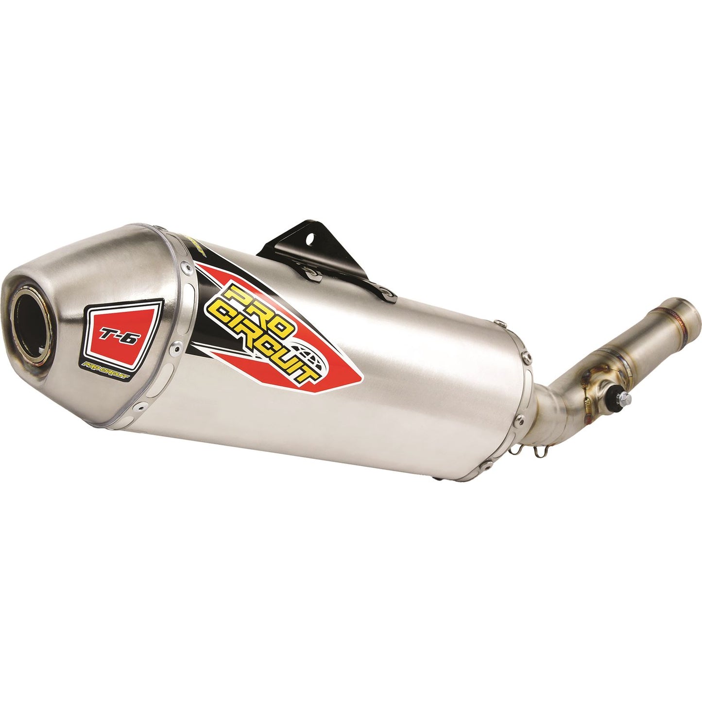 Pro Circuit T-6 Stainless Steel Slip-On Exhaust RMZ450 '18-19 [MPN: 0141845A]_69342