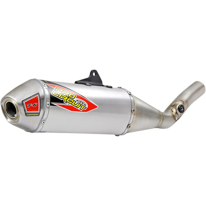 Pro Circuit T-6 Stainless Steel Slip-On Exhaust RMZ450 '18-19 [MPN: 0141845A]_457599