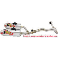 Pro Circuit T-6 Stainless Steel Dual Exhaust System CRF250R '18-19 [MPN: 0111825G2]_69346
