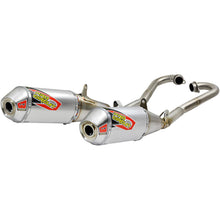 Pro Circuit T-6 Stainless Steel Dual Exhaust System CRF250R '18-19 [MPN: 0111825G2]_457475
