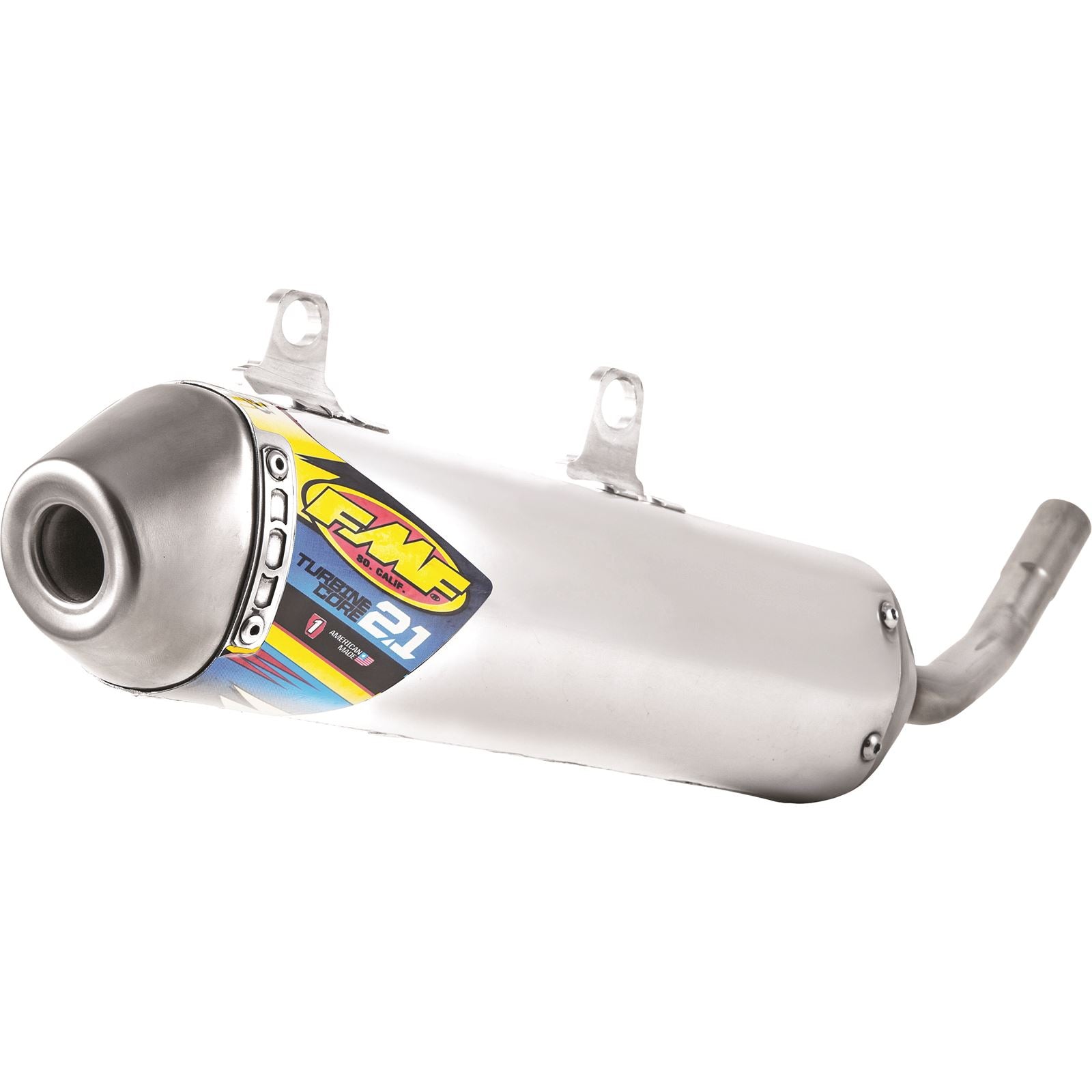 FMF Racing Powercore 2.1 Silencer Turbine Core Stainless Steel/Aluminum  [MPN: 025220]_69351