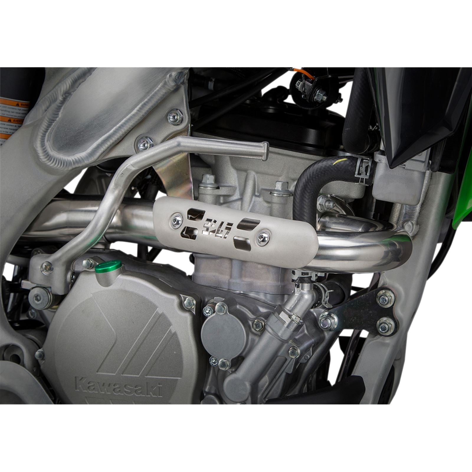 Yoshimura RS-4 Header/Canister/End Cap Exhaust System SS-AL-CF 242930D320_500932