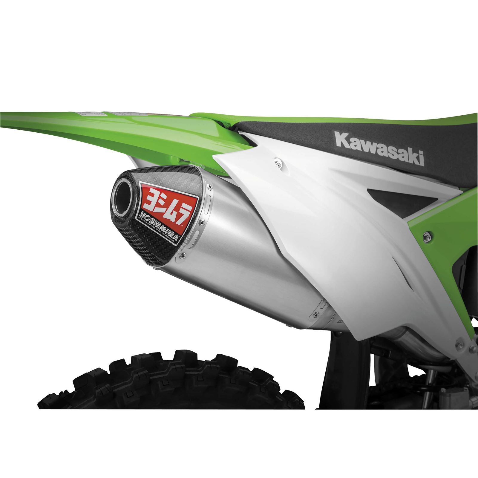 Yoshimura RS-4 Header/Canister/End Cap Exhaust System SS-AL-CF 242930D320_69368