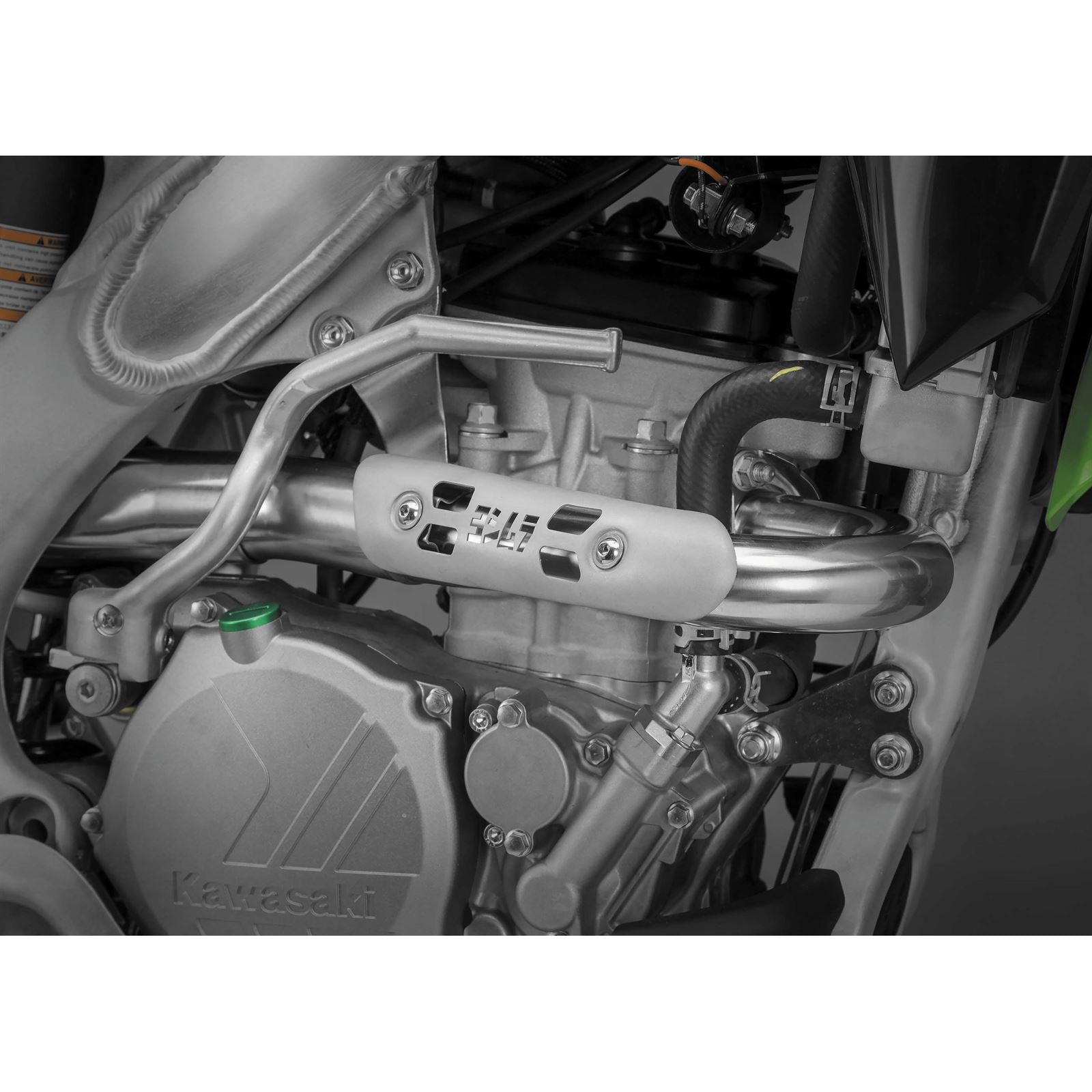 Yoshimura RS-4 Header/Canister/End Cap Exhaust System SS-AL-CF 242930D320_69369