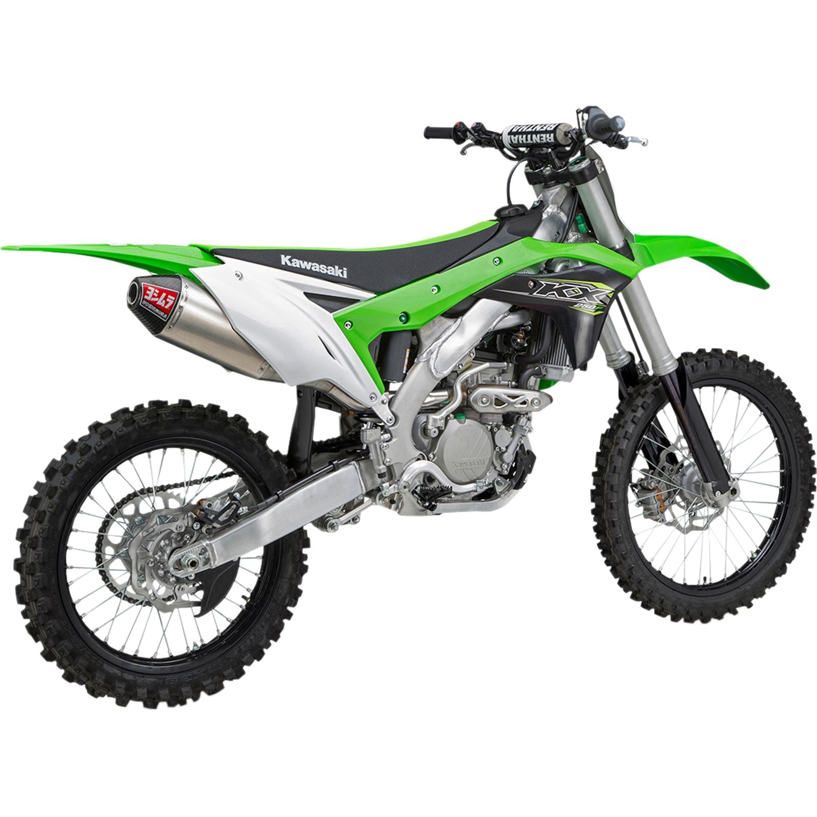 Yoshimura RS-4 Header/Canister/End Cap Exhaust Slip-On SS-AL-CF 242932D320_501010