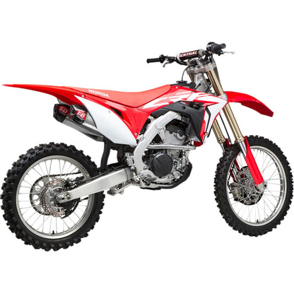 Yoshimura RS-9 Header/Canister/End Cap Exhaust Dual Slip-On SS-AL-CF 22843BR520_501019