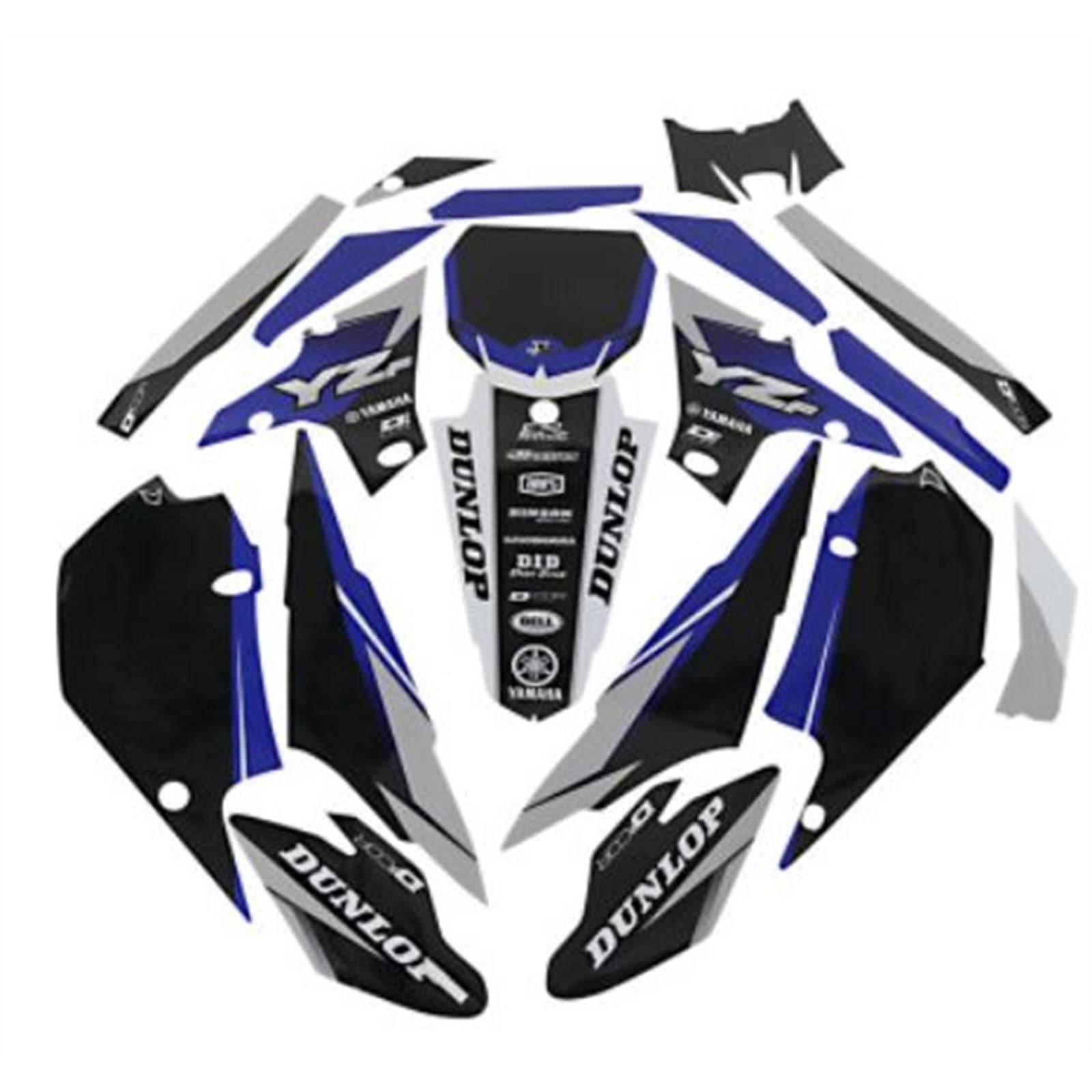 D'Cor Complete Graphic Kit White for Yamaha [MPN: 20-50-242]_728989