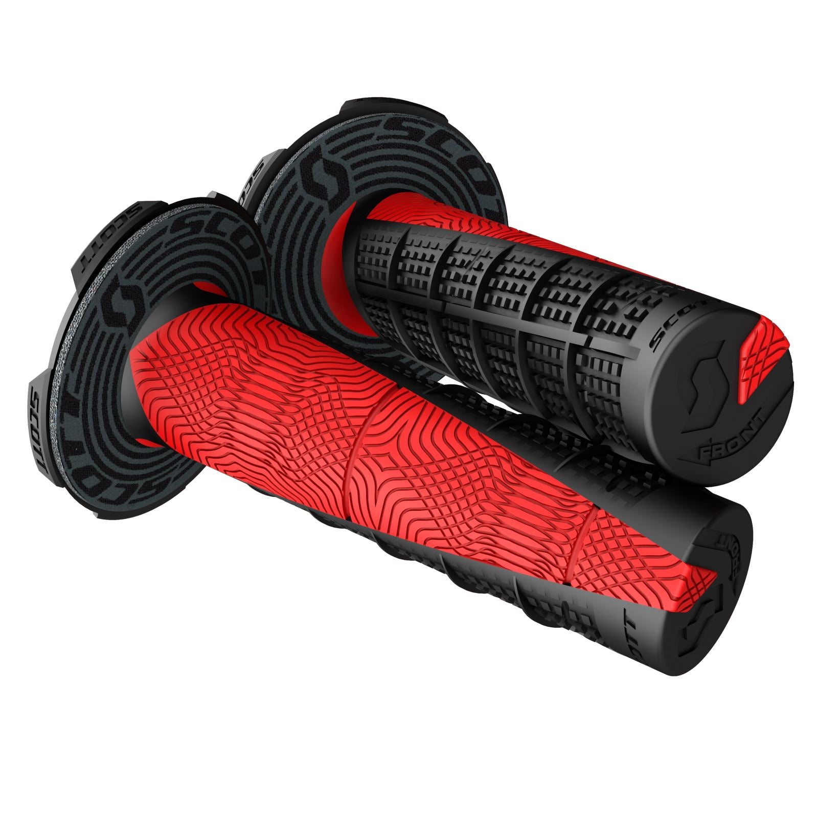 Scott Deuce 2 Grip Black/Neon Red 219627-4948_1142107