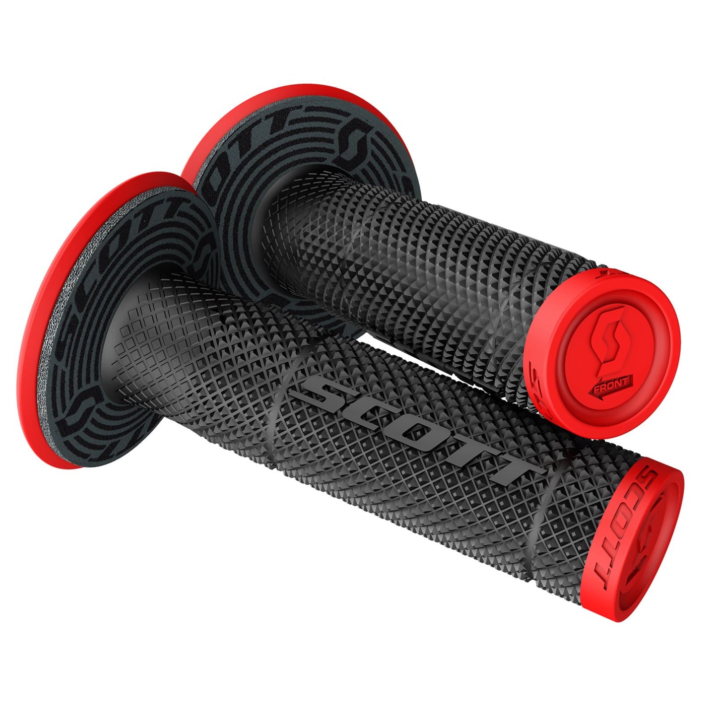 Scott SX2 Tattoo 2 Grip Neon Red/Black 219624-4959_1142115