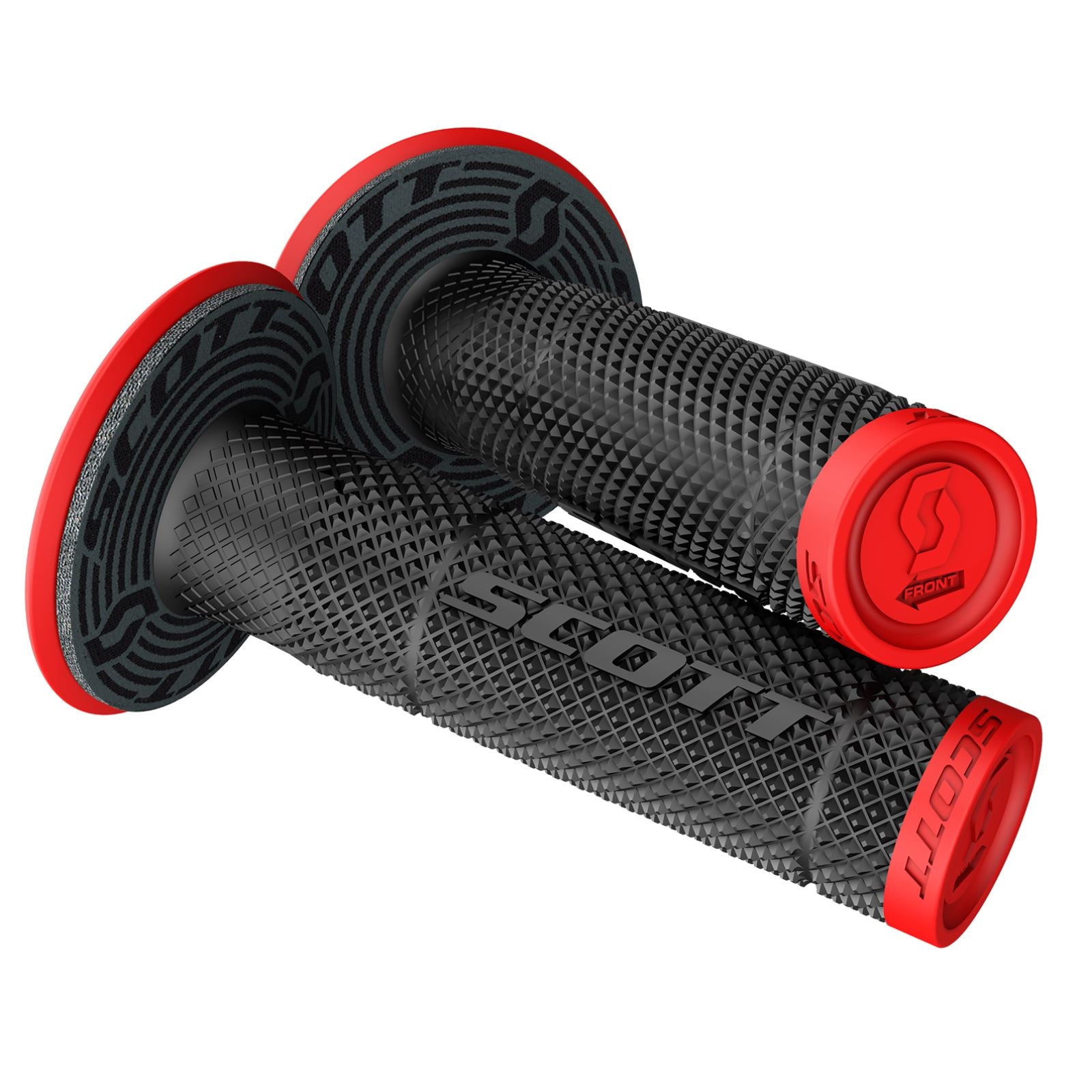 Scott SX2 Tattoo 2 Grip Neon Red/Black 219624-4959_1142115