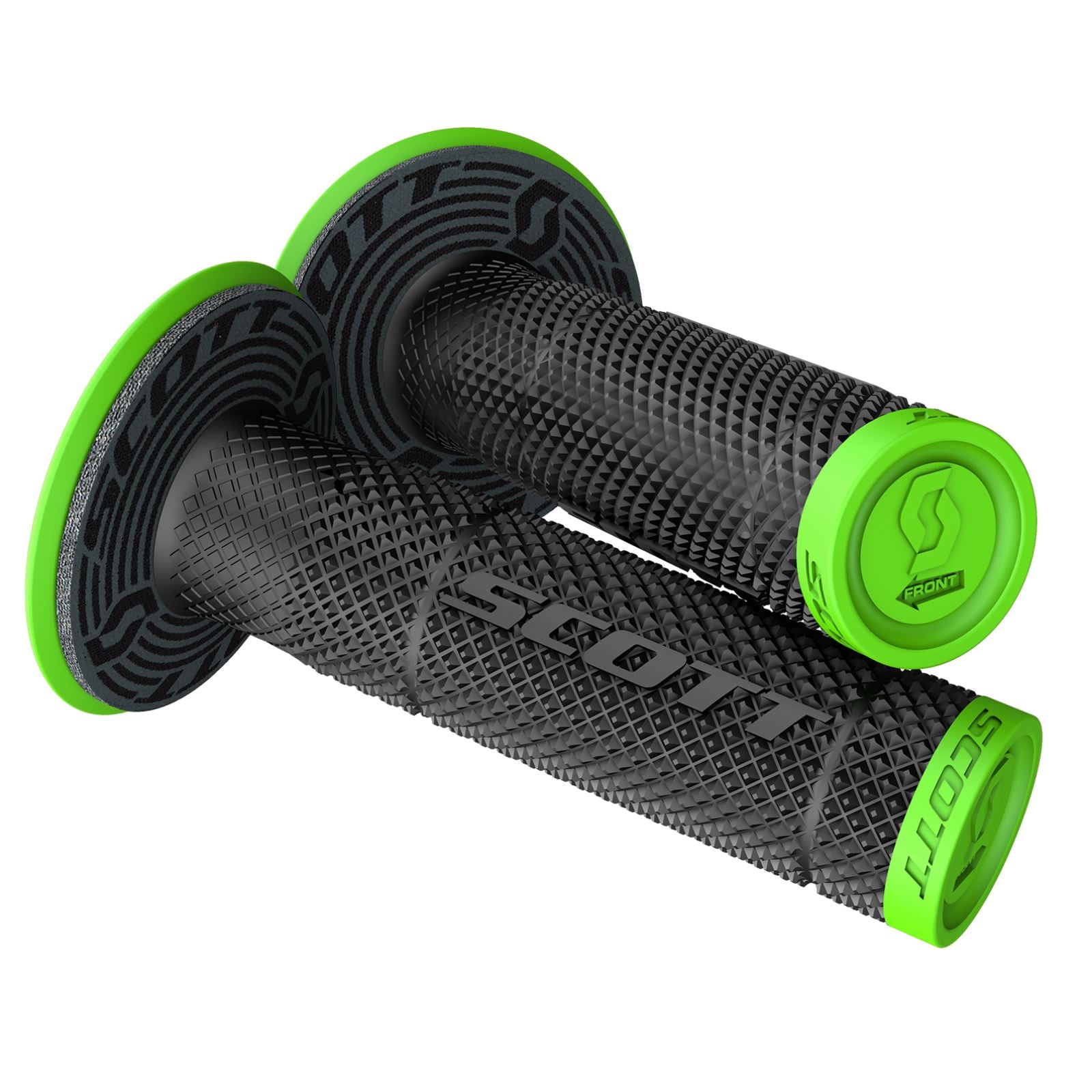 Scott SX2 Tattoo 2 Grip Neon Green/Black 219624-4376_1142116