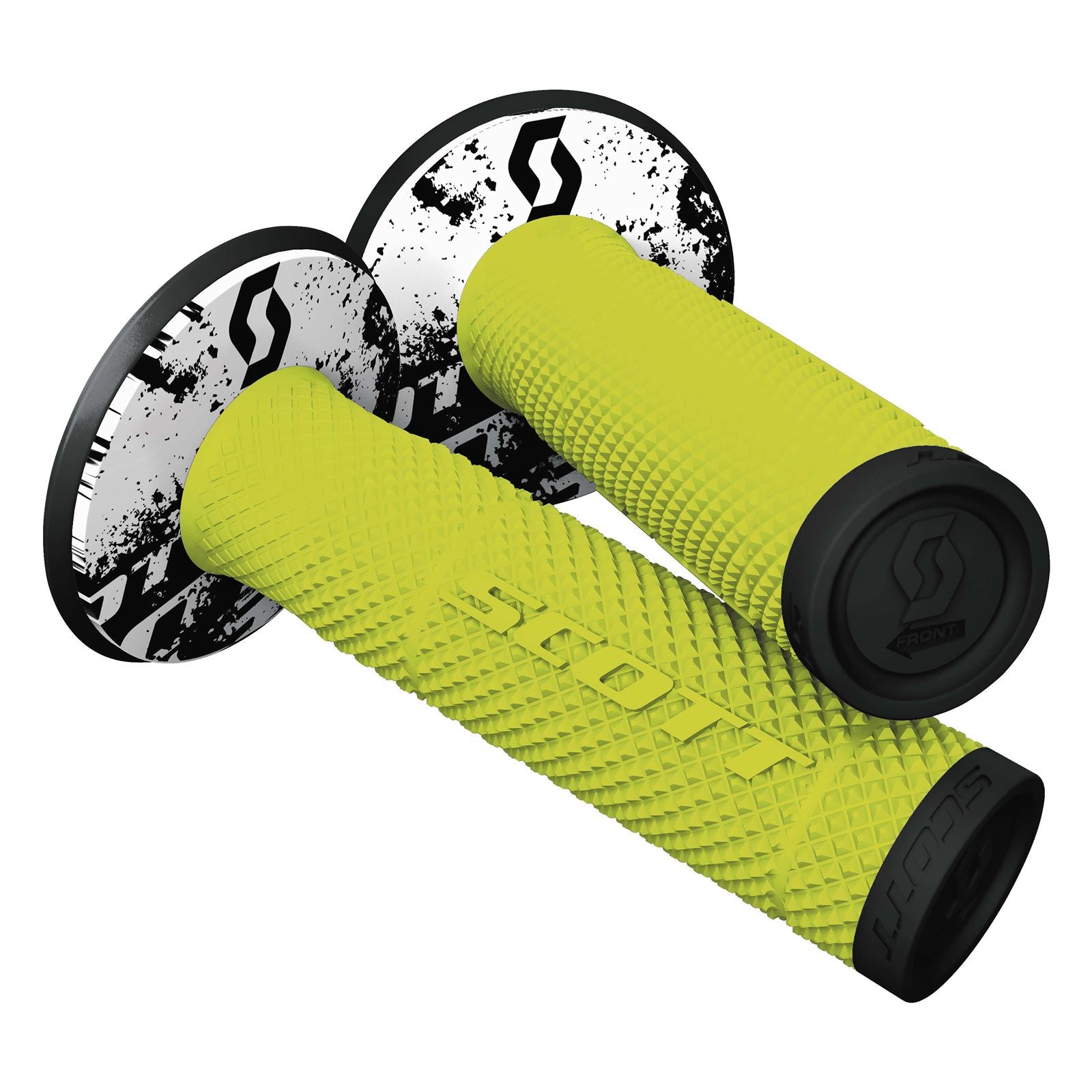 Scott SX2 Tattoo 2 Grip Black/Neon Yellow 219624-4755_69513