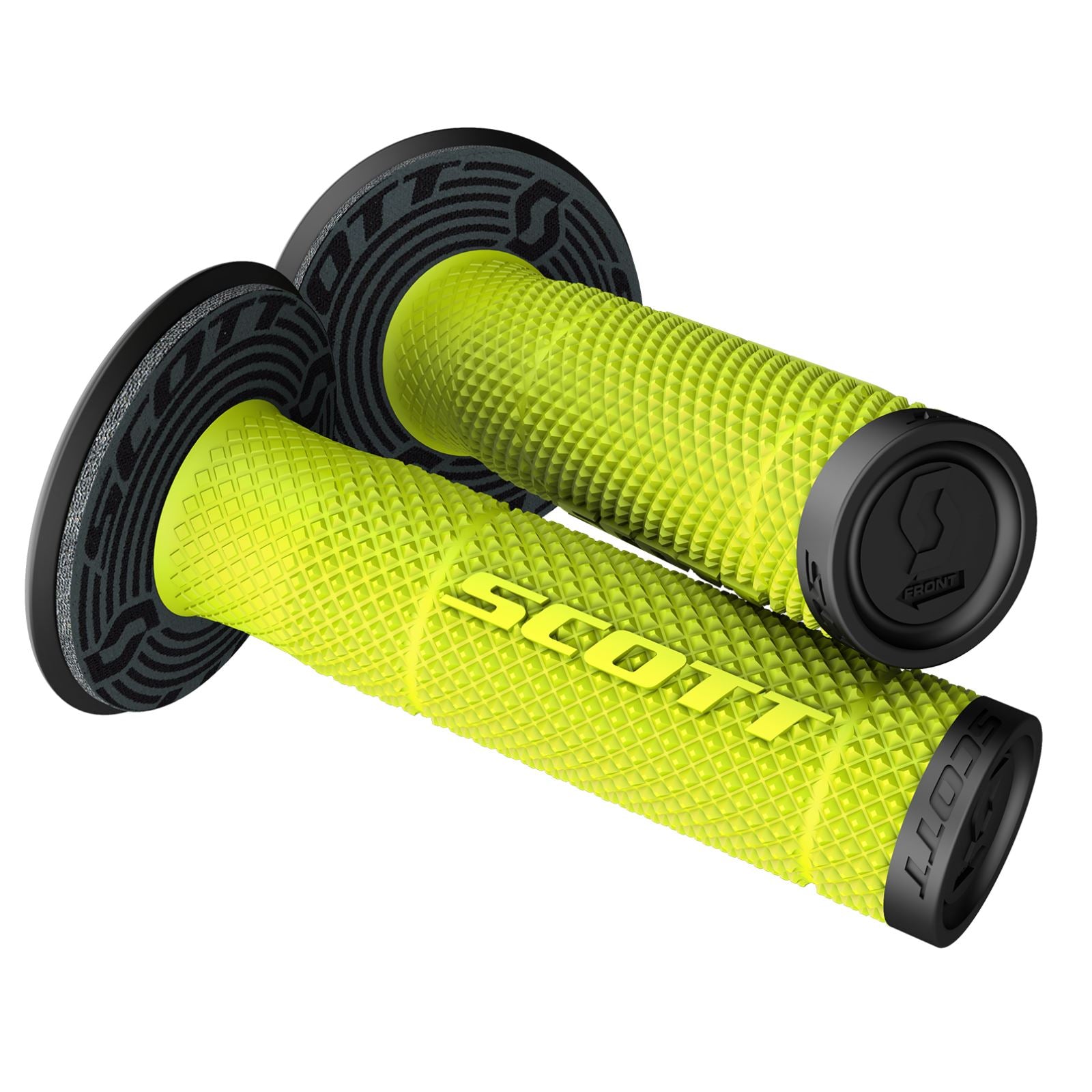 Scott SX2 Tattoo 2 Grip Black/Neon Yellow 219624-4755_1142118