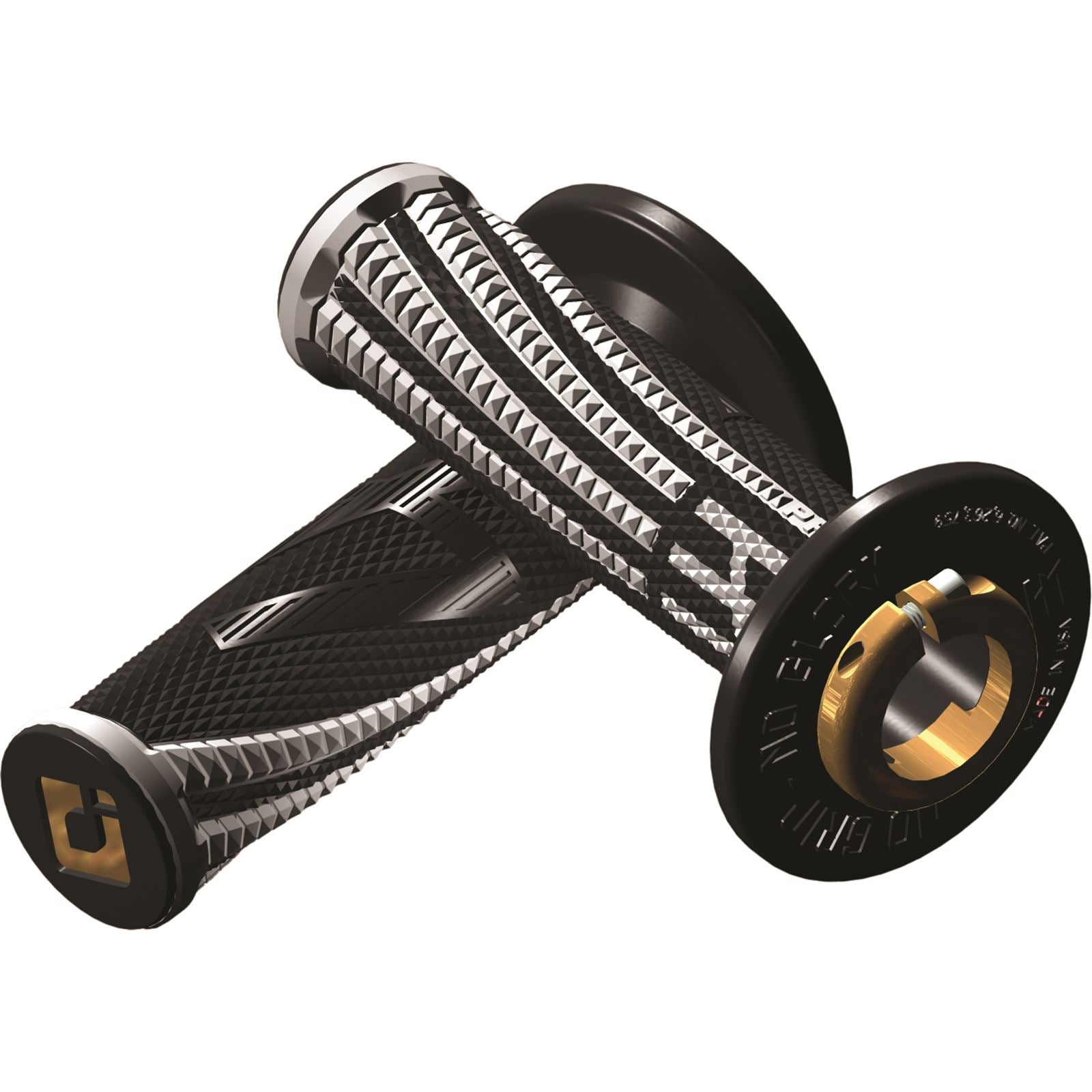 ODI Emig Pro V2 Lock-On Grip Black/White [MPN: H36EPBW]_69550