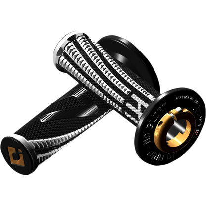 ODI Emig Pro V2 Lock-On Grip Black/White [MPN: H36EPBW]_450743