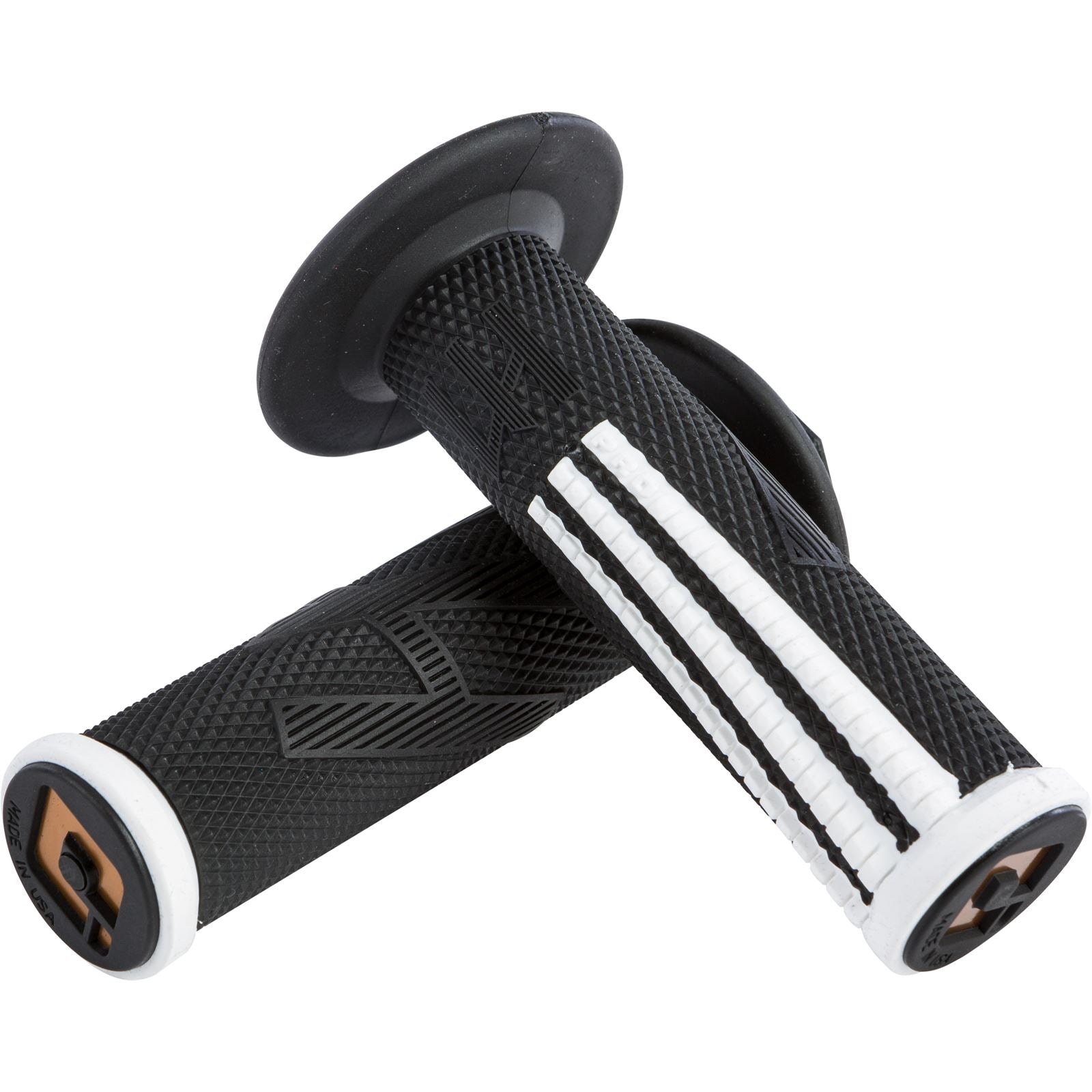 ODI Emig Pro V2 Lock-On Grip Black/White [MPN: H36EPBW]_1003102