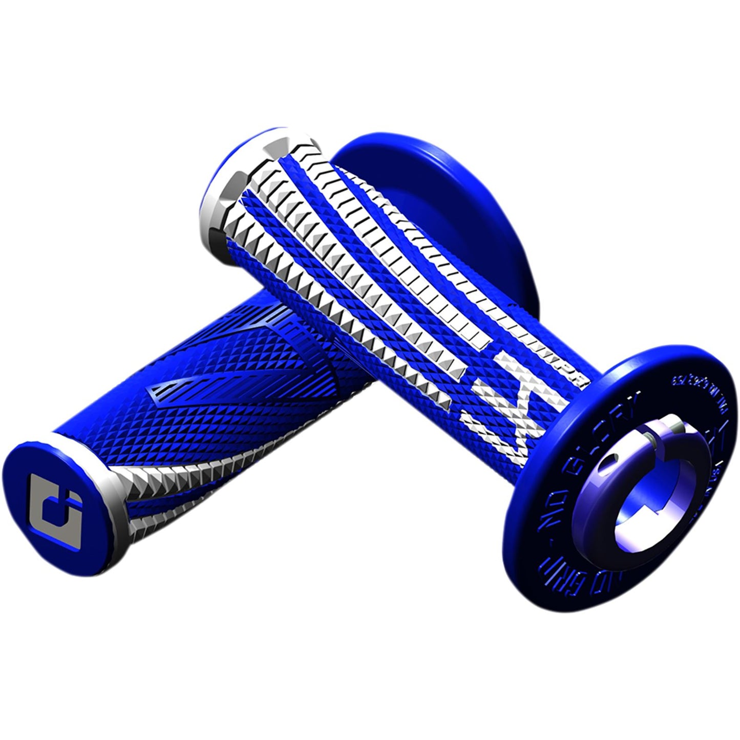 ODI Emig Pro V2 Lock-On Grip Blue/White [MPN: H36EPUW]_450746