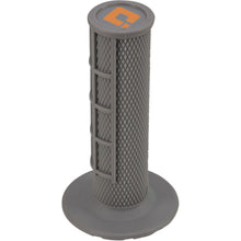 ODI Half Waffle Lock-On Grip Gray/Soft Compound [MPN: H36HWG]_450749