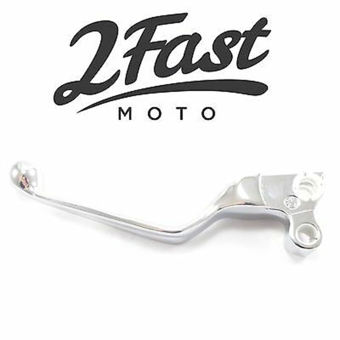 2FastMoto Wide Blade Clutch Lever Chrome For Harley  07-89042 / 45017-93_635688