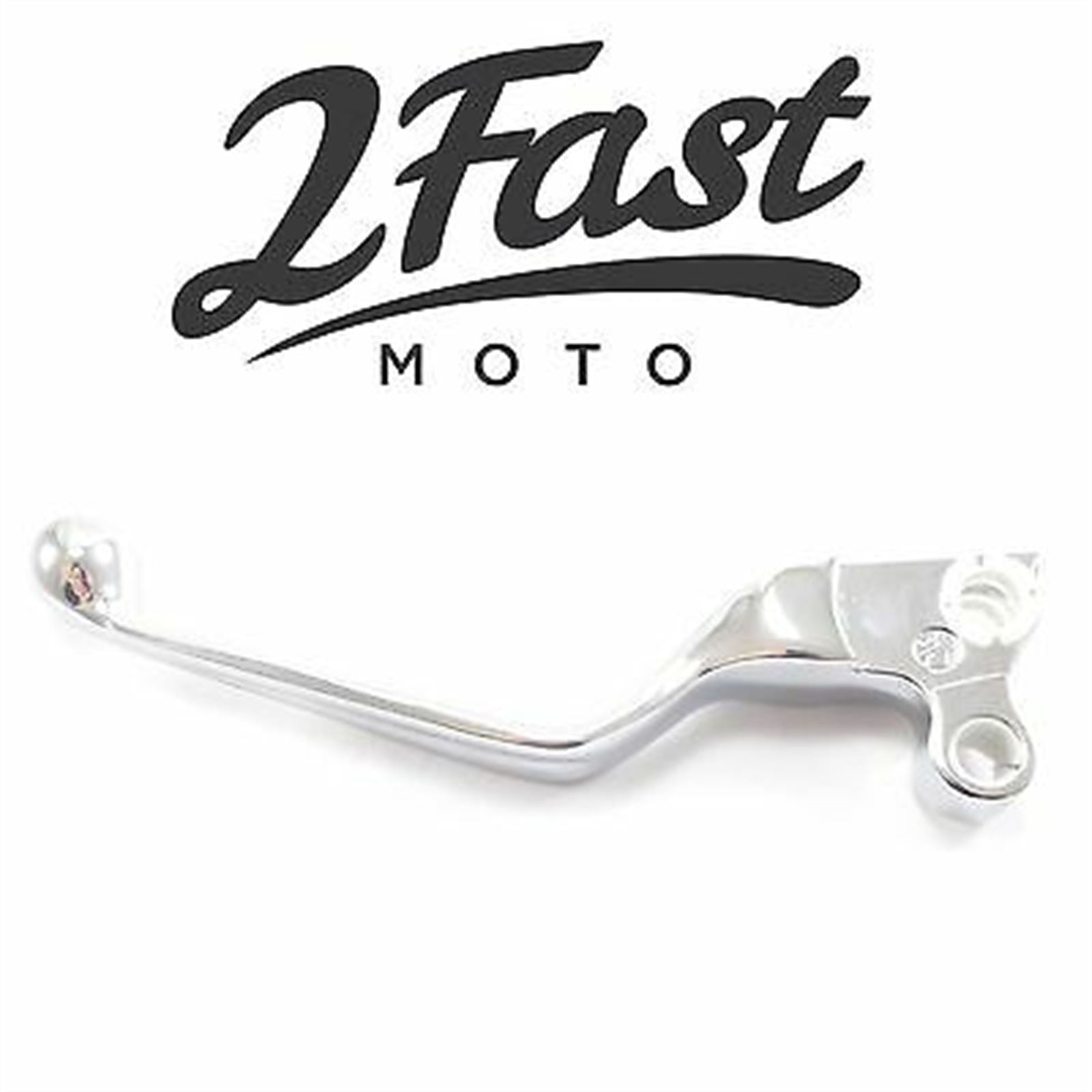 2FastMoto Wide Blade Clutch Lever Chrome For Harley  07-89042 / 45017-93_635688