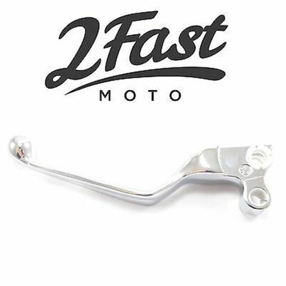 2FastMoto Wide Blade Clutch Lever Chrome For Harley  07-89042 / 45017-93_635688