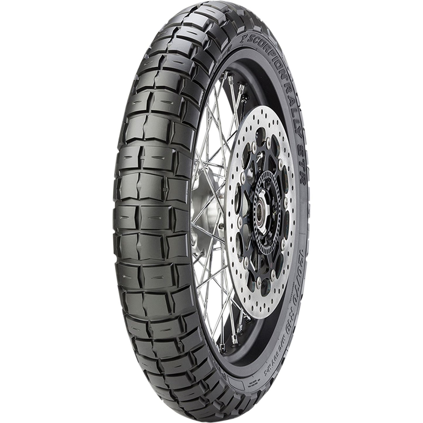 Pirelli - Powersports Tire Rally STR Front 120/70R18 59V Radial 3114900_453941