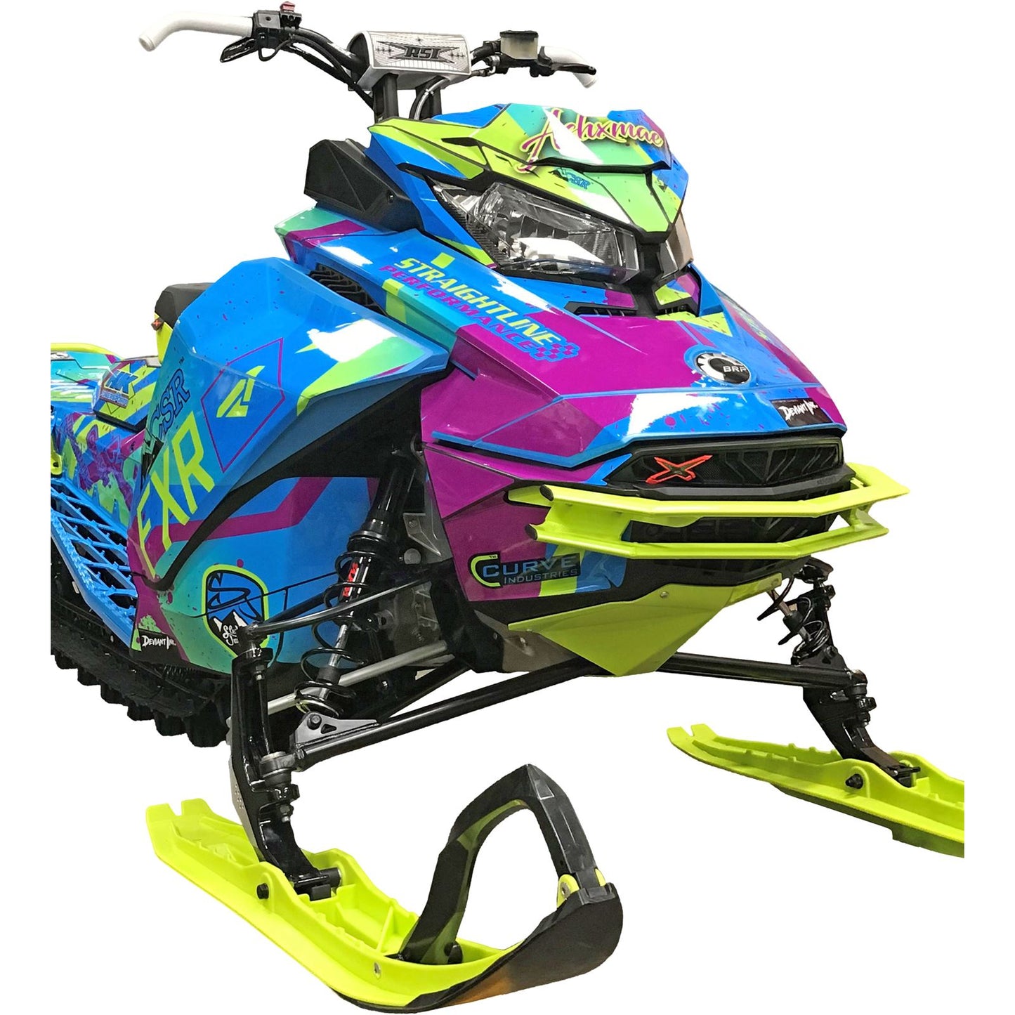 Straightline Performance Green Front Bump for Ski-Doo Gen4 Sport Series S/M [MPN: 183-227-MANTA]_70148