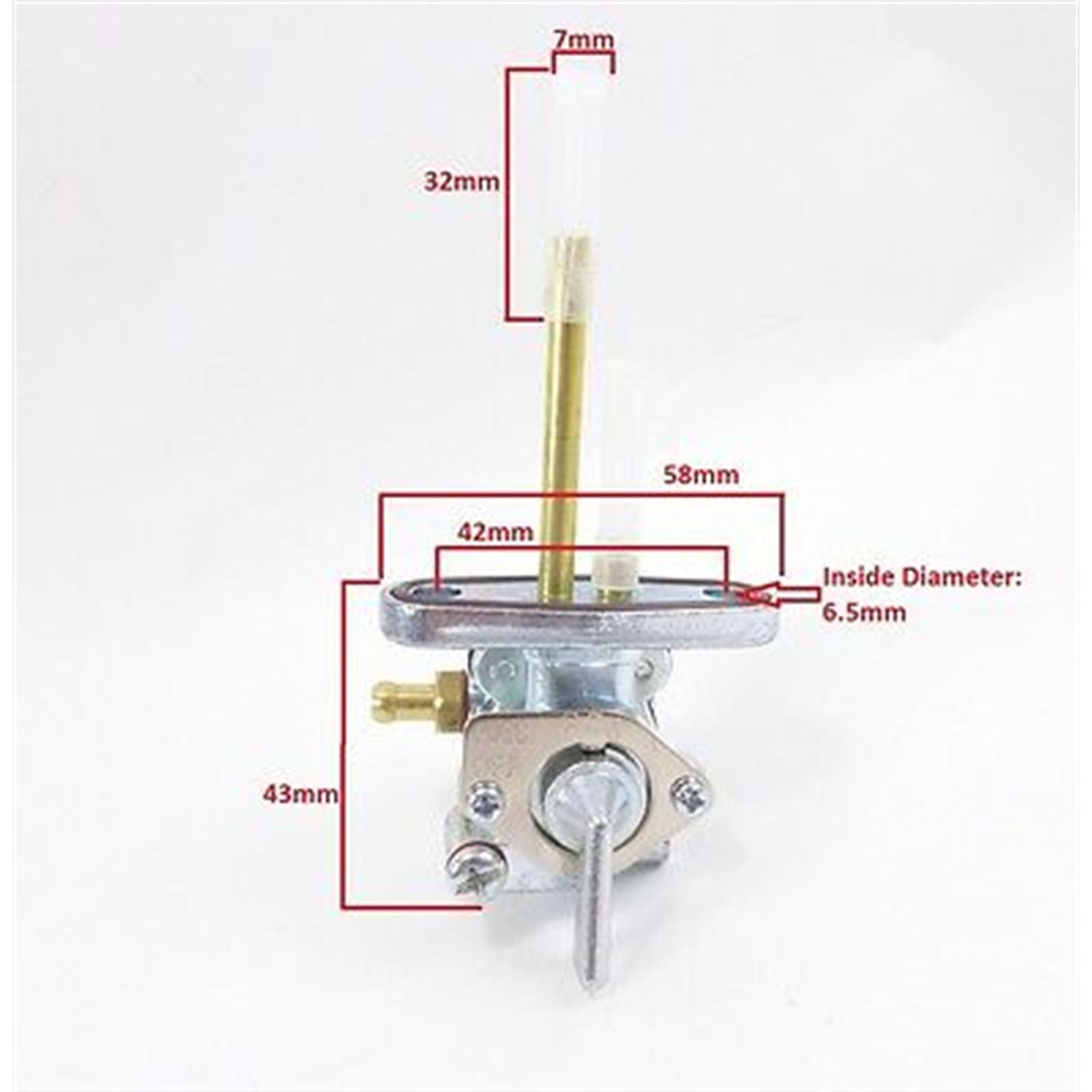 2FastMoto Fuel Tank Valve Petcock Right Side for Yamaha TX500, 650, 750  447-24510-02_635693