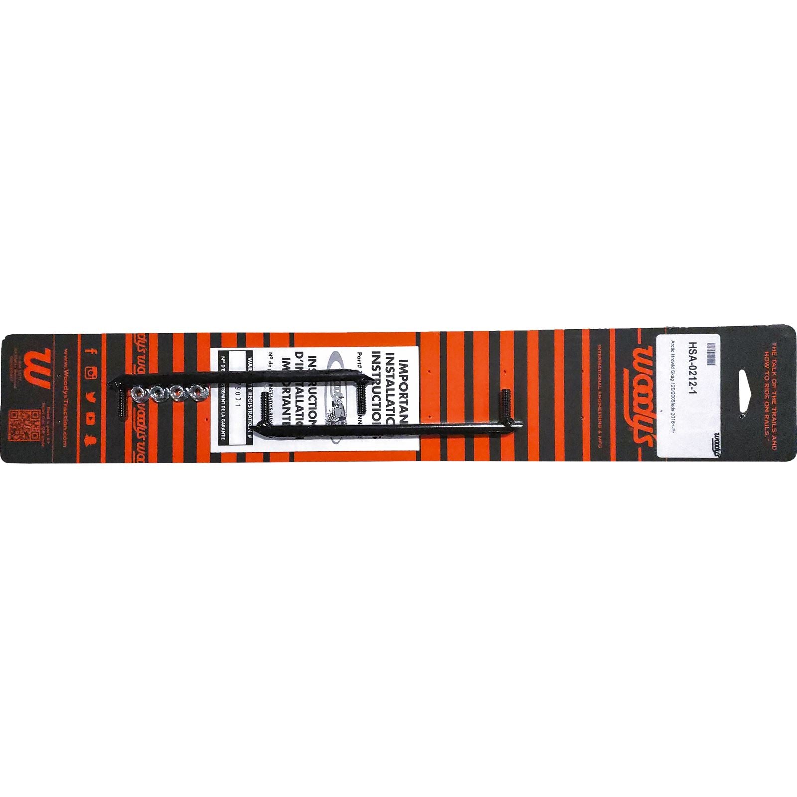 Woodys Hard Weld Runners Arctic Cat HSA-0212_70422