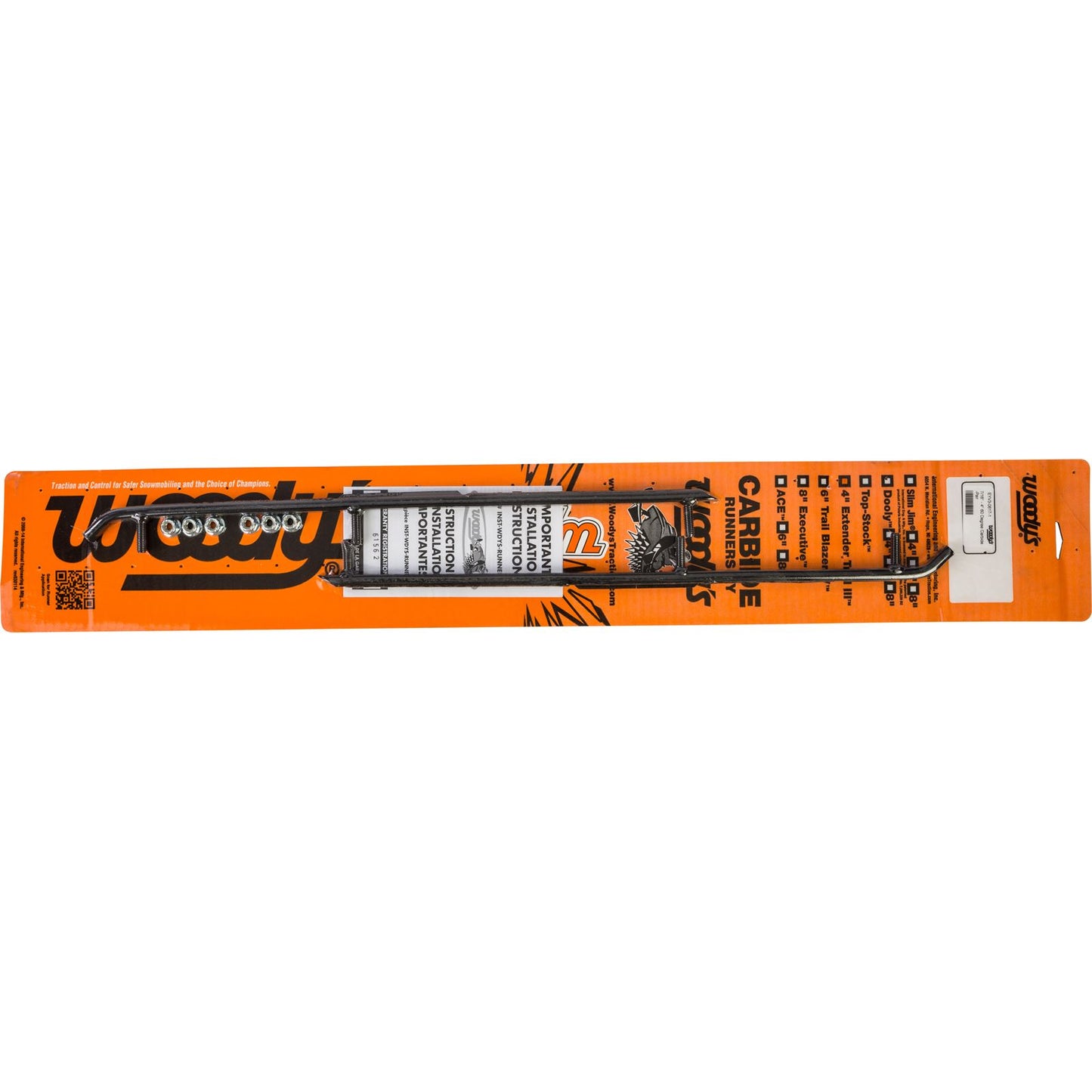 Woodys 4" Carbide Runners For Yamaha EYV3-0617_70427