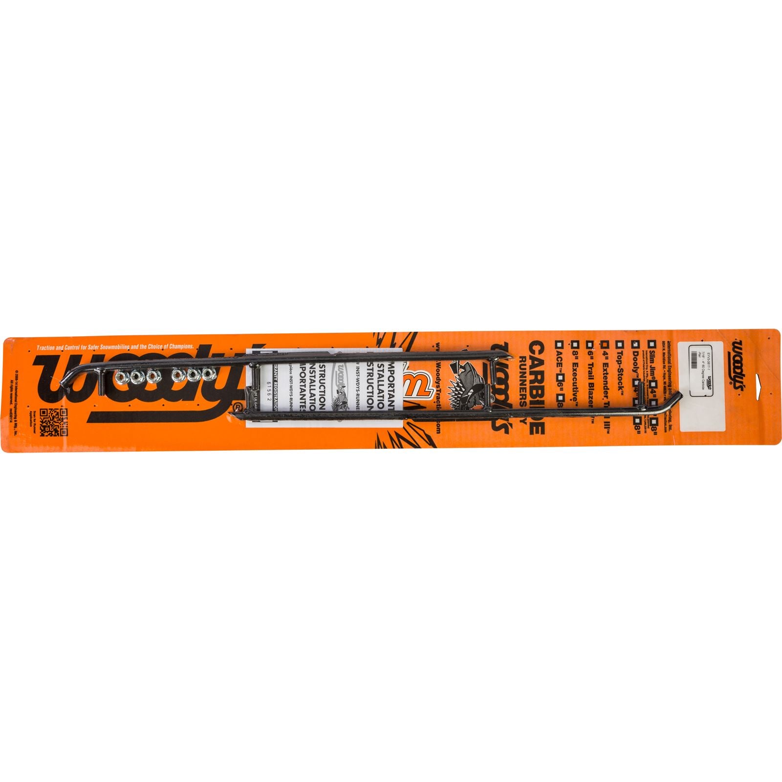 Woodys 4" Carbide Runners For Yamaha EYV3-0617_70427