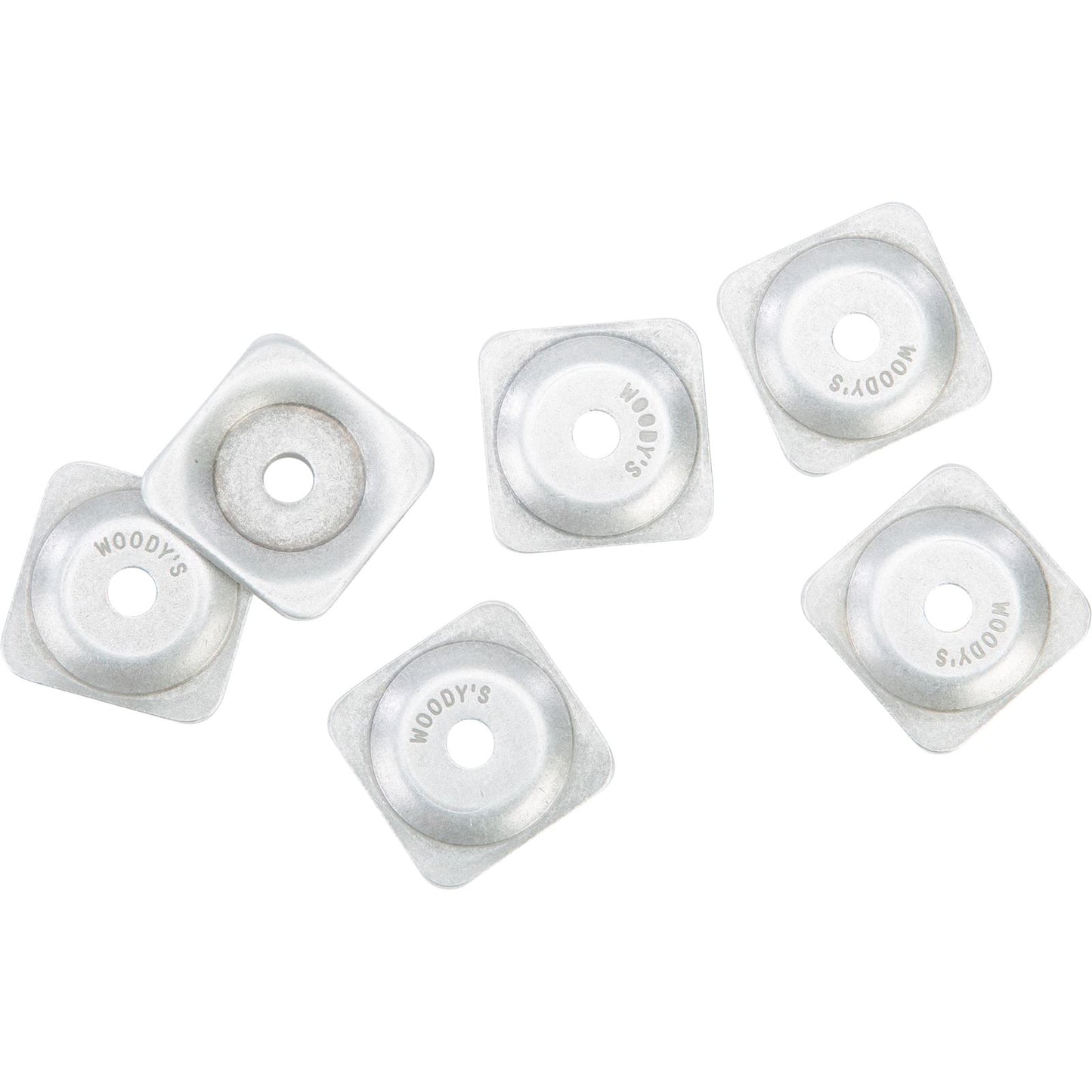 Woodys Grand Digger Support Plates Square 5/16" - 6/Pack ASG-3775-6_70617