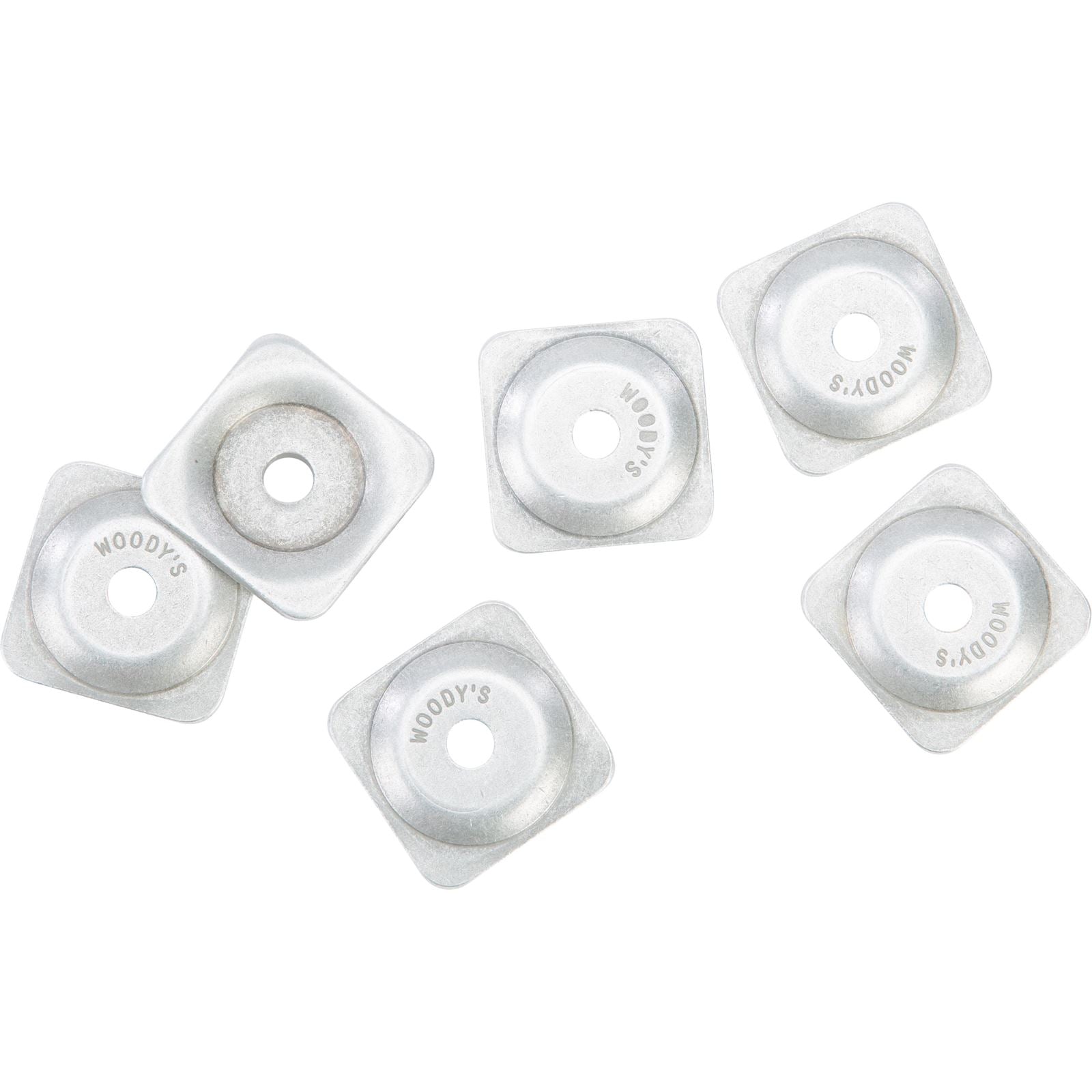 Woodys Grand Digger Support Plates Square 5/16" - 6/Pack ASG-3775-6_70617
