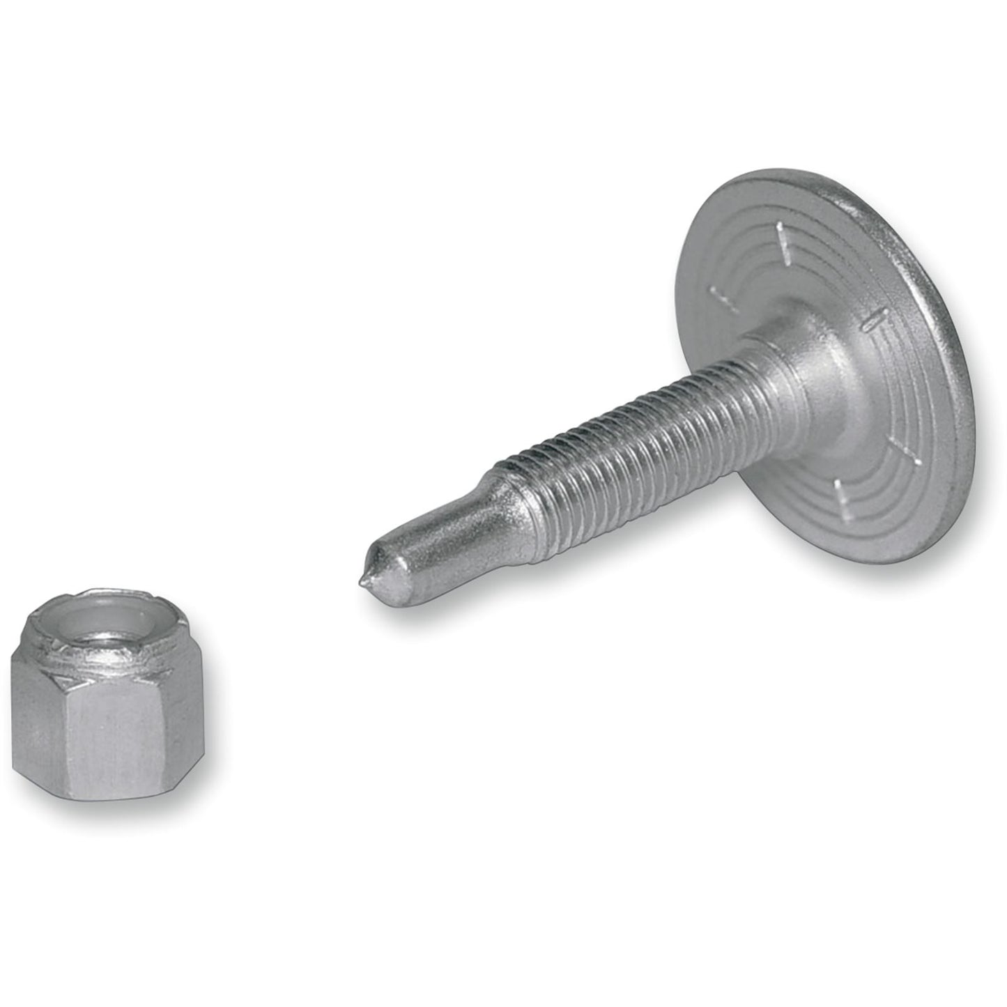 Woodys Grand Master Carbide Silver Studs 1.325" with Short Big-Nut - 6/Pack GMP-1325-6_497353