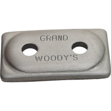 Woodys Double Grand Digger Support Plate Aluminum - 6/Pack ADG-3775-6_70639