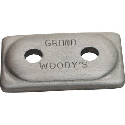 Woodys Double Grand Digger Support Plate Aluminum - 6/Pack ADG-3775-6_70639