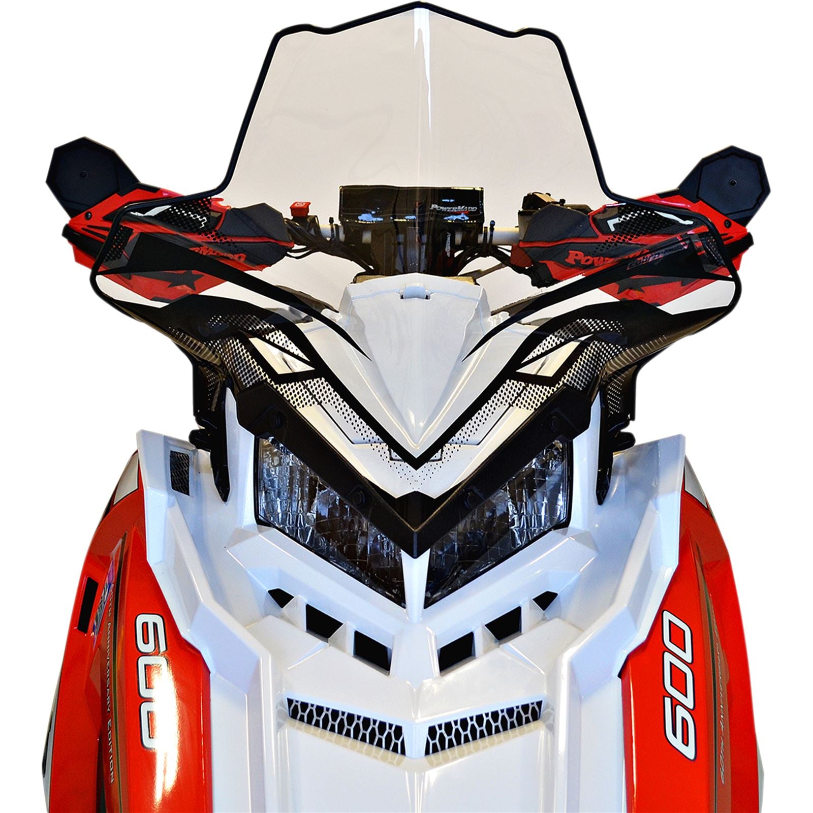 Powermadd Windshield - Mid - 18.5" for Polaris 11630_503295